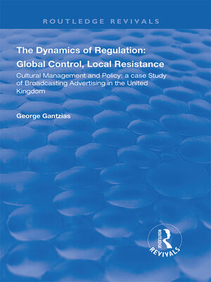 cover image of The Dynamics of Regulation